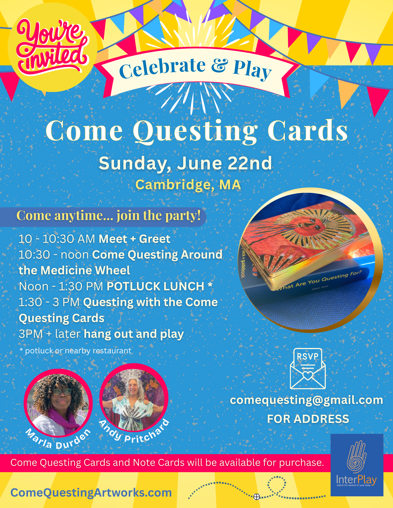 Come Questing Around the Medicine Wheel FLYER